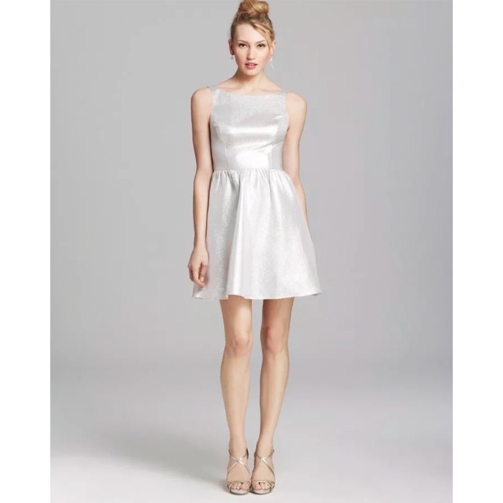 NEW Aqua Dresses Bloomingdales Jacquard Dress